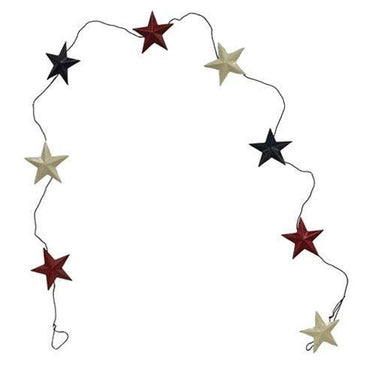 Americana Star Garland 60 - The Fox Decor